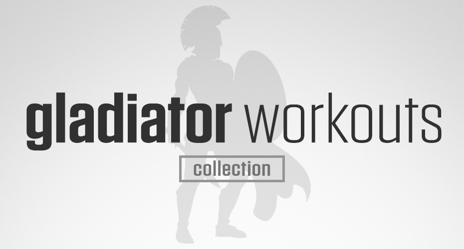 Darebee's home-fitness Gladiator collection will give you a Gladiator physique and a strong, focused, mind.