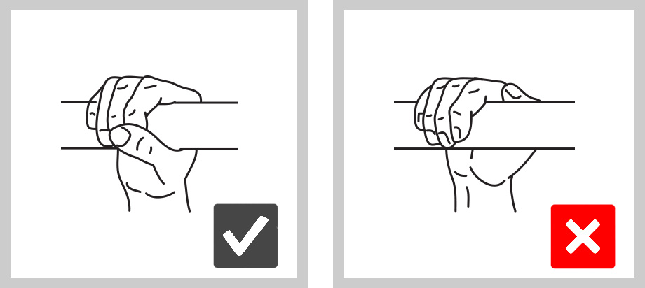 Pull-Ups Guide Grip