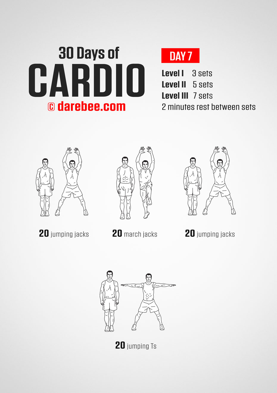 30 Day Cardio Bodyweight Program