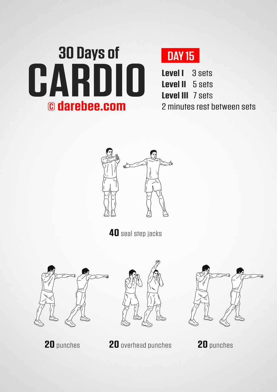 30 Day Cardio Bodyweight Program