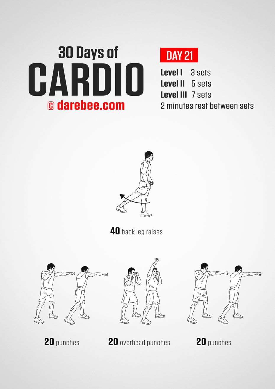 30 Day Cardio Bodyweight Program