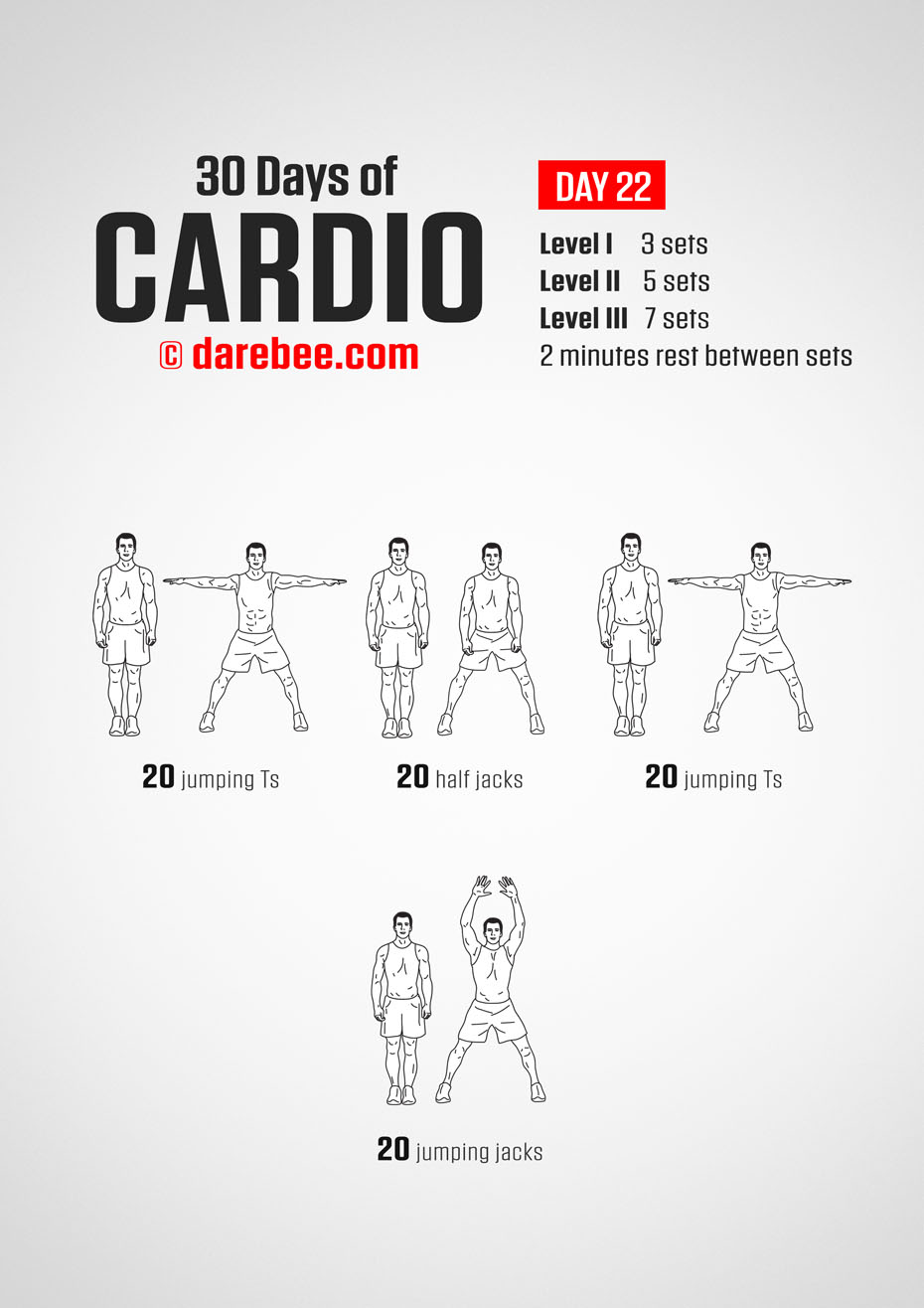 30 Day Cardio Bodyweight Program