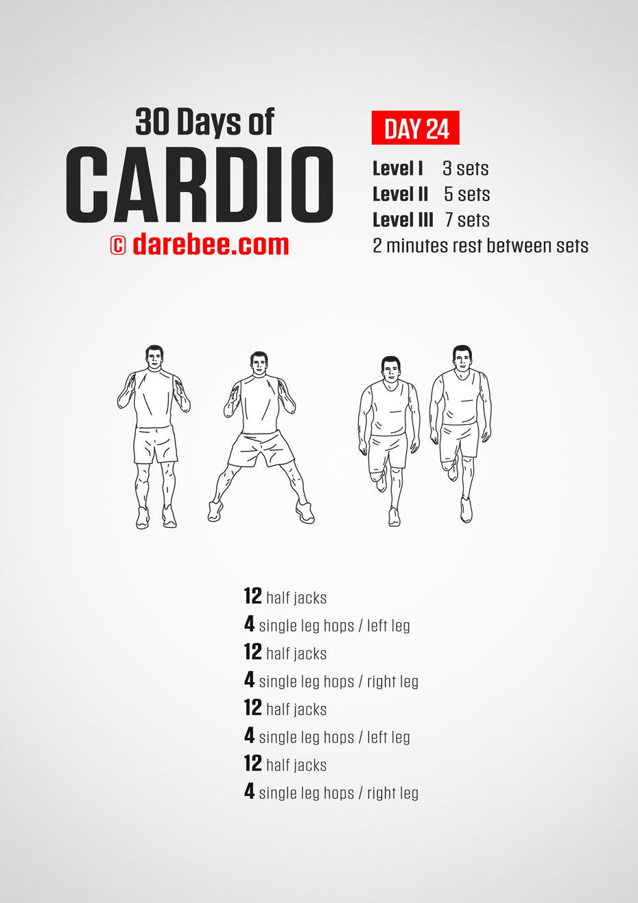 30 Day Cardio Bodyweight Program