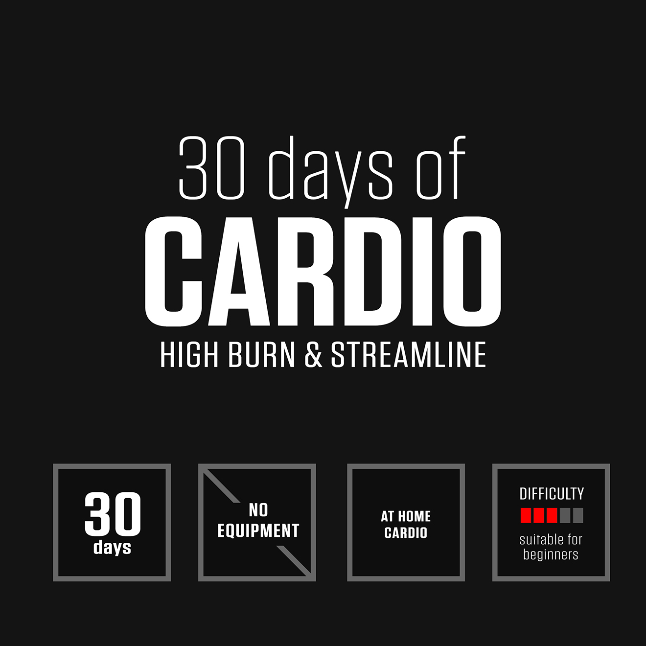 30 Day Cardio Bodyweight Program