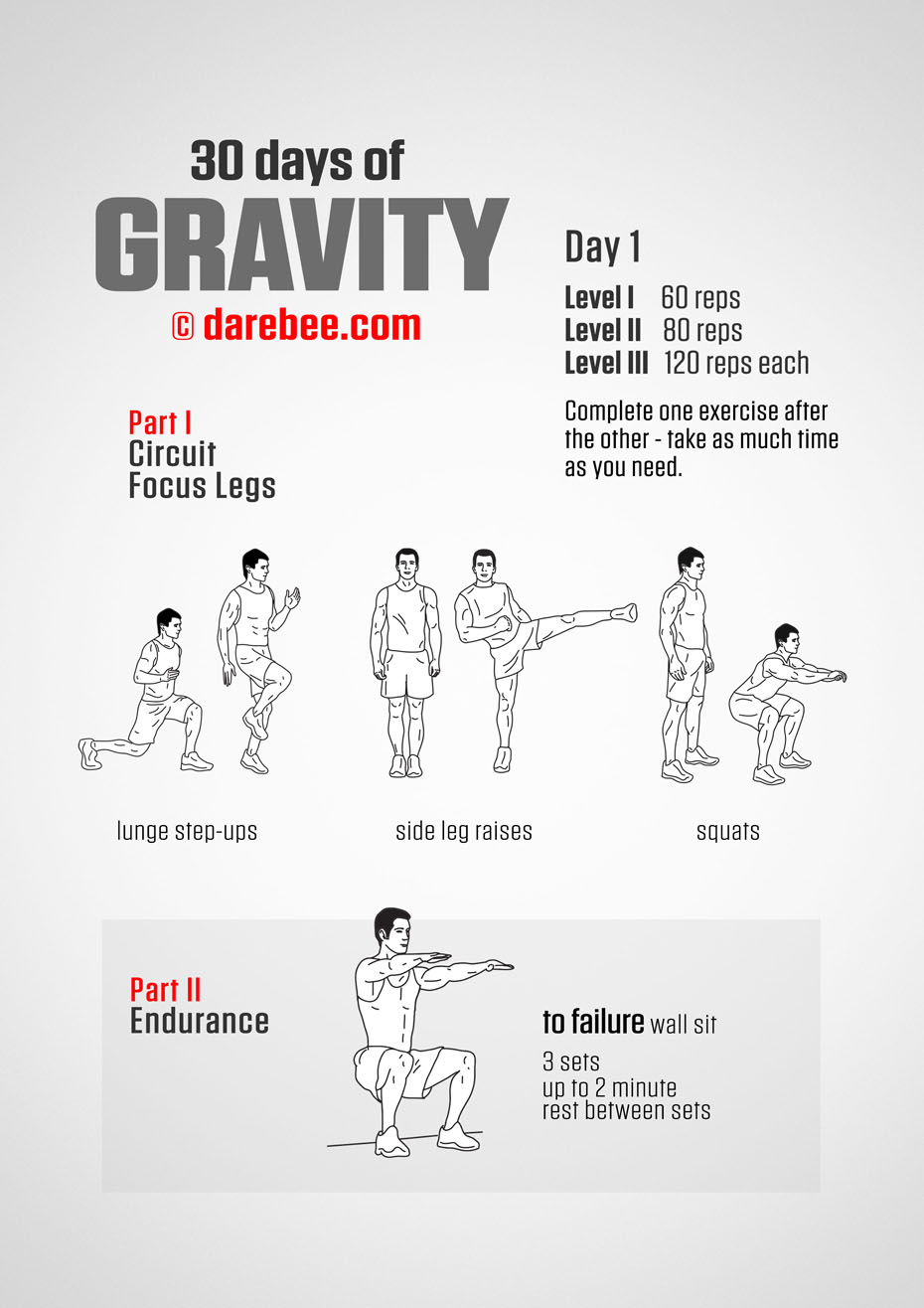 30 Days of Gravity by DAREBEE