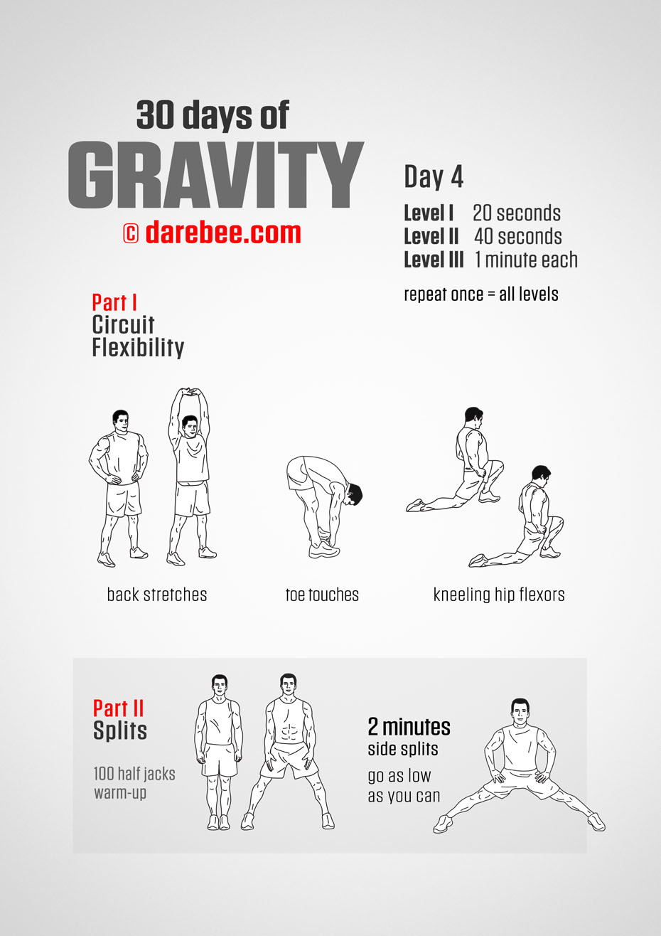 30 Days of Gravity by DAREBEE