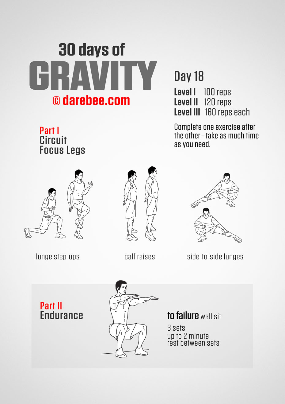 30 Days of Gravity by DAREBEE