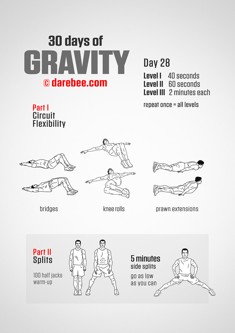 30 Days of Gravity by DAREBEE