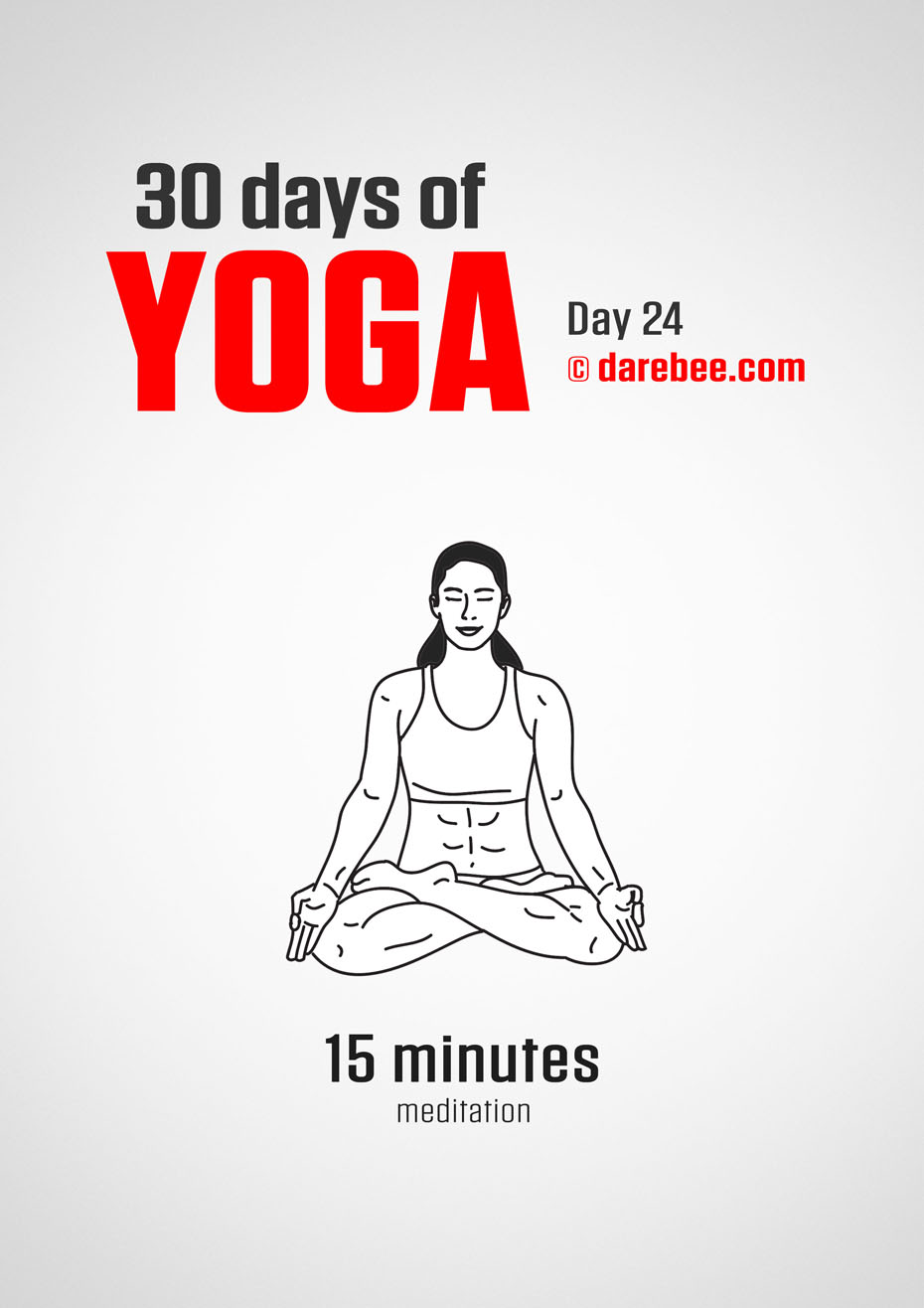 30 Days of Yoga - Program by DAREBEE