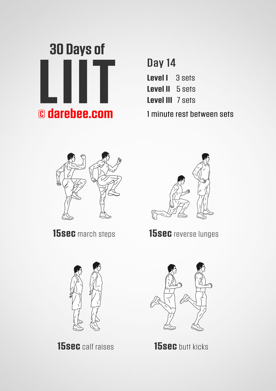 30 Days of LIIT by DAREBEE