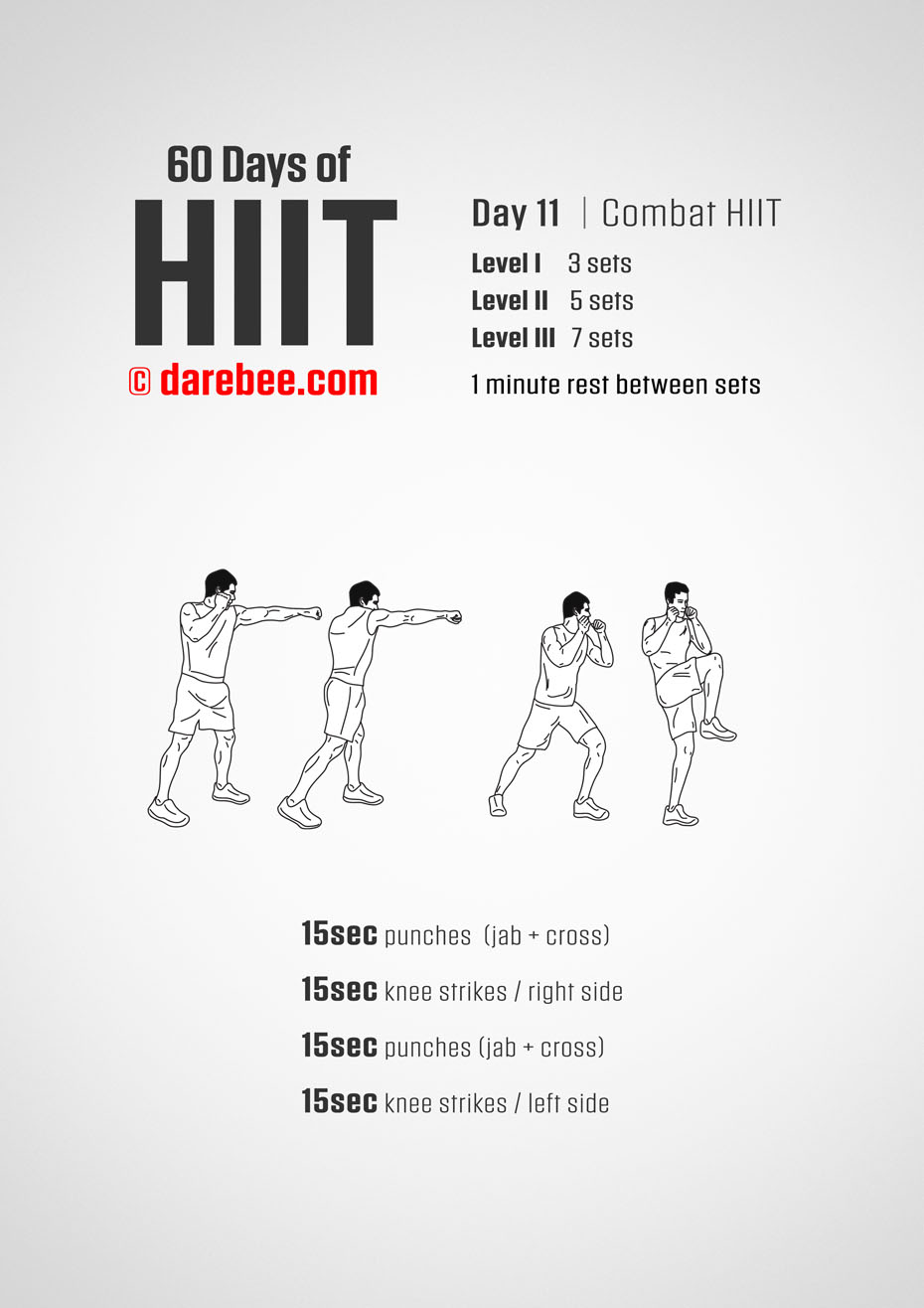 60 Days of HIIT by DAREBEE