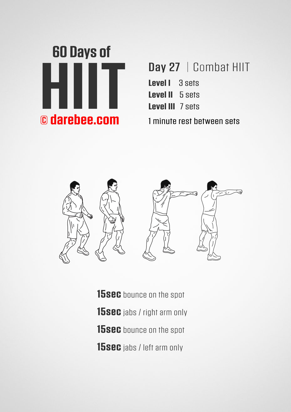 60 Days of HIIT by DAREBEE