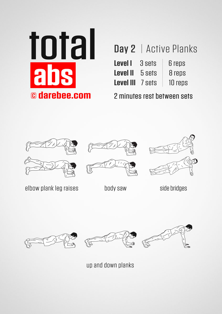 Total Abs 30 Day Program by DAREBEE