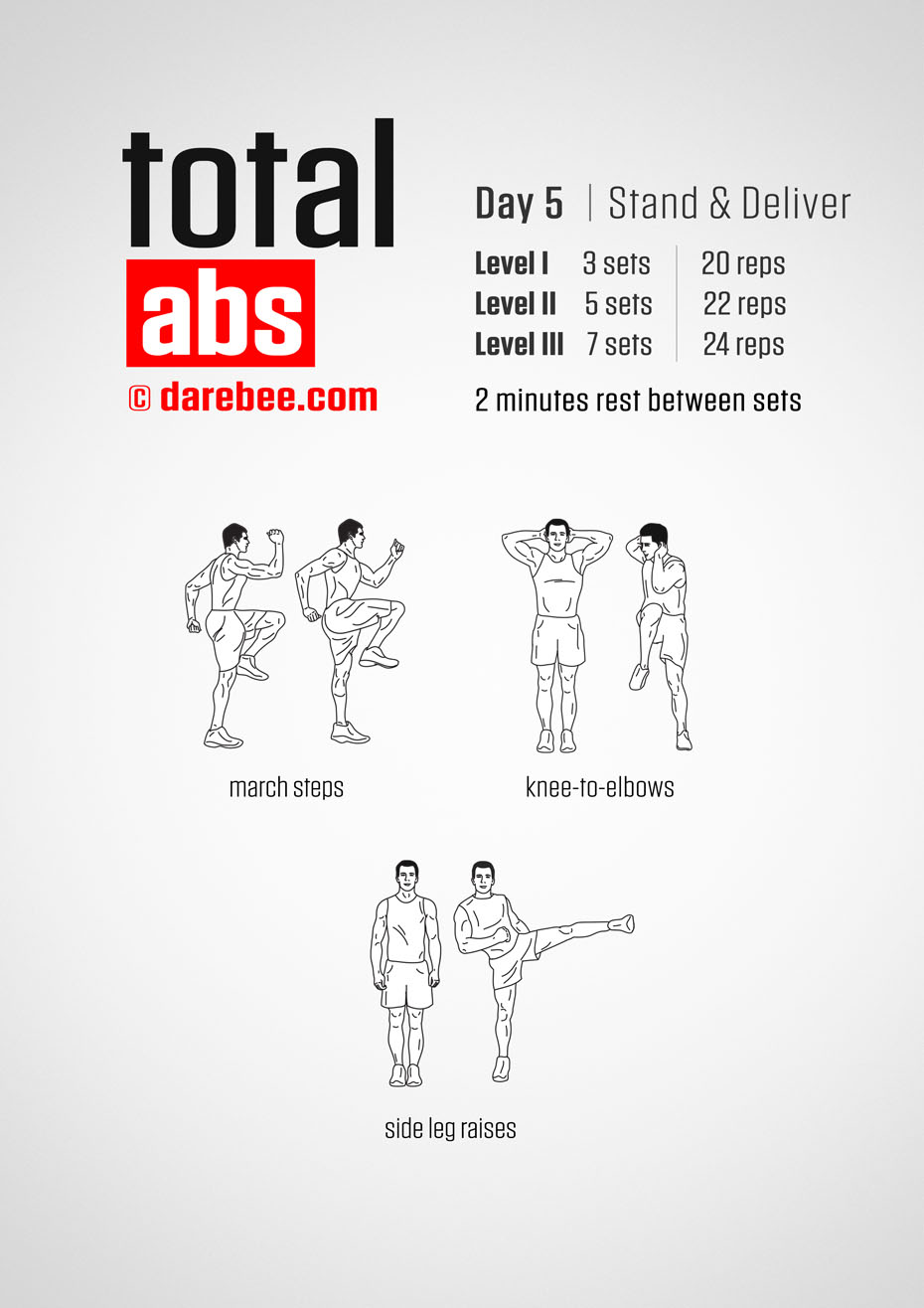 Total Abs 30 Day Program by DAREBEE