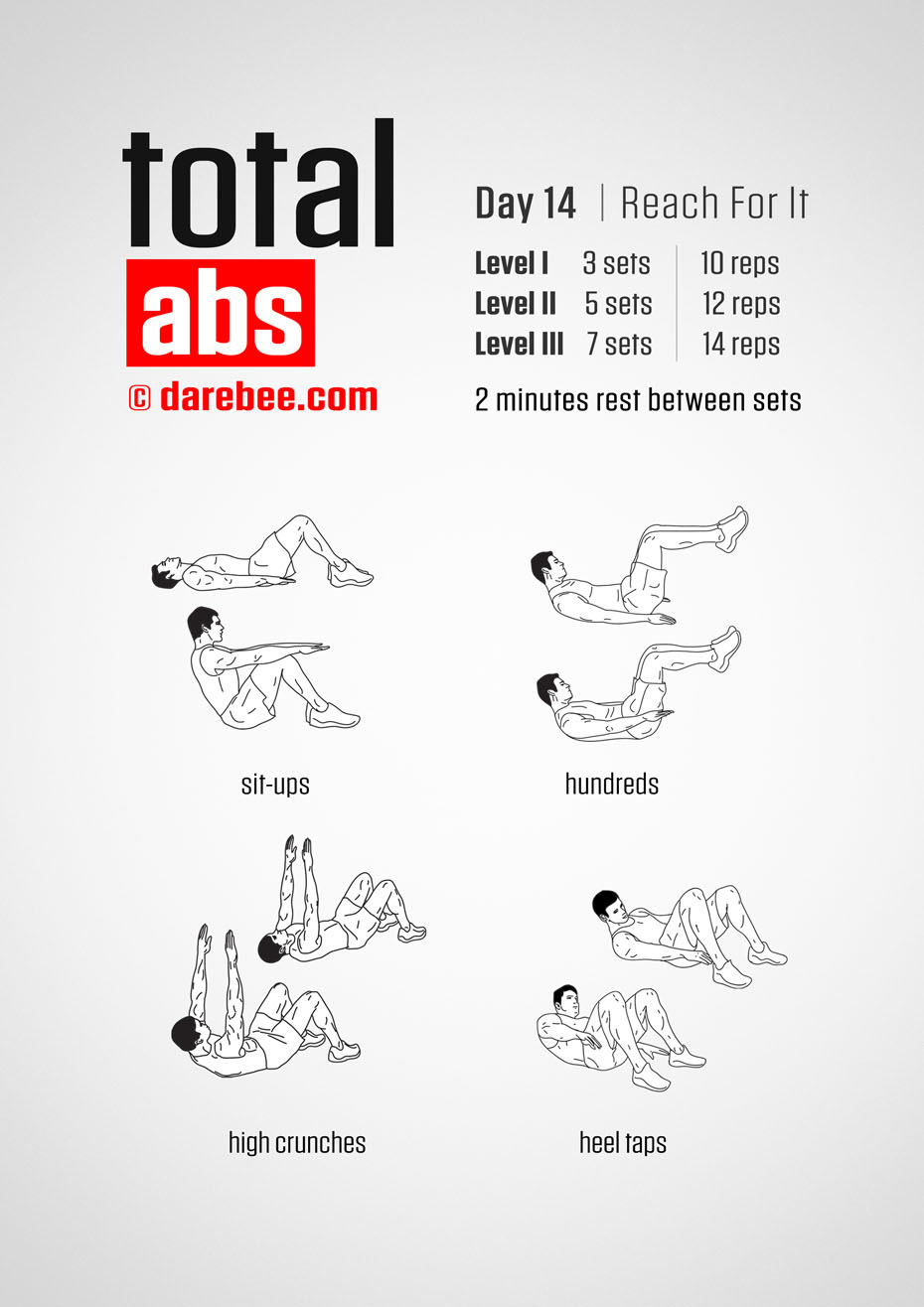 Total Abs 30 Day Program by DAREBEE