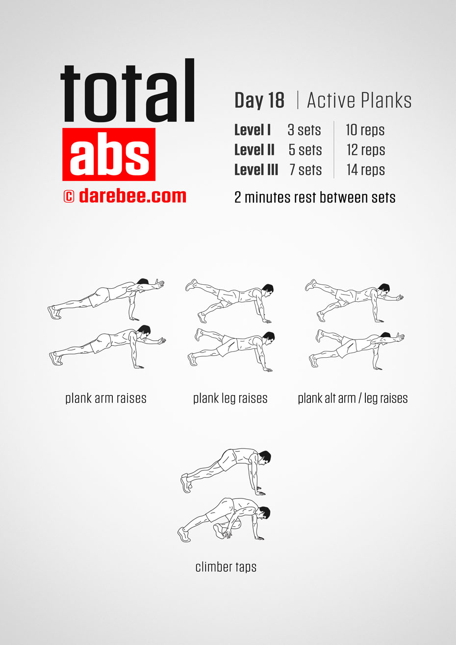 Total Abs 30 Day Program by DAREBEE