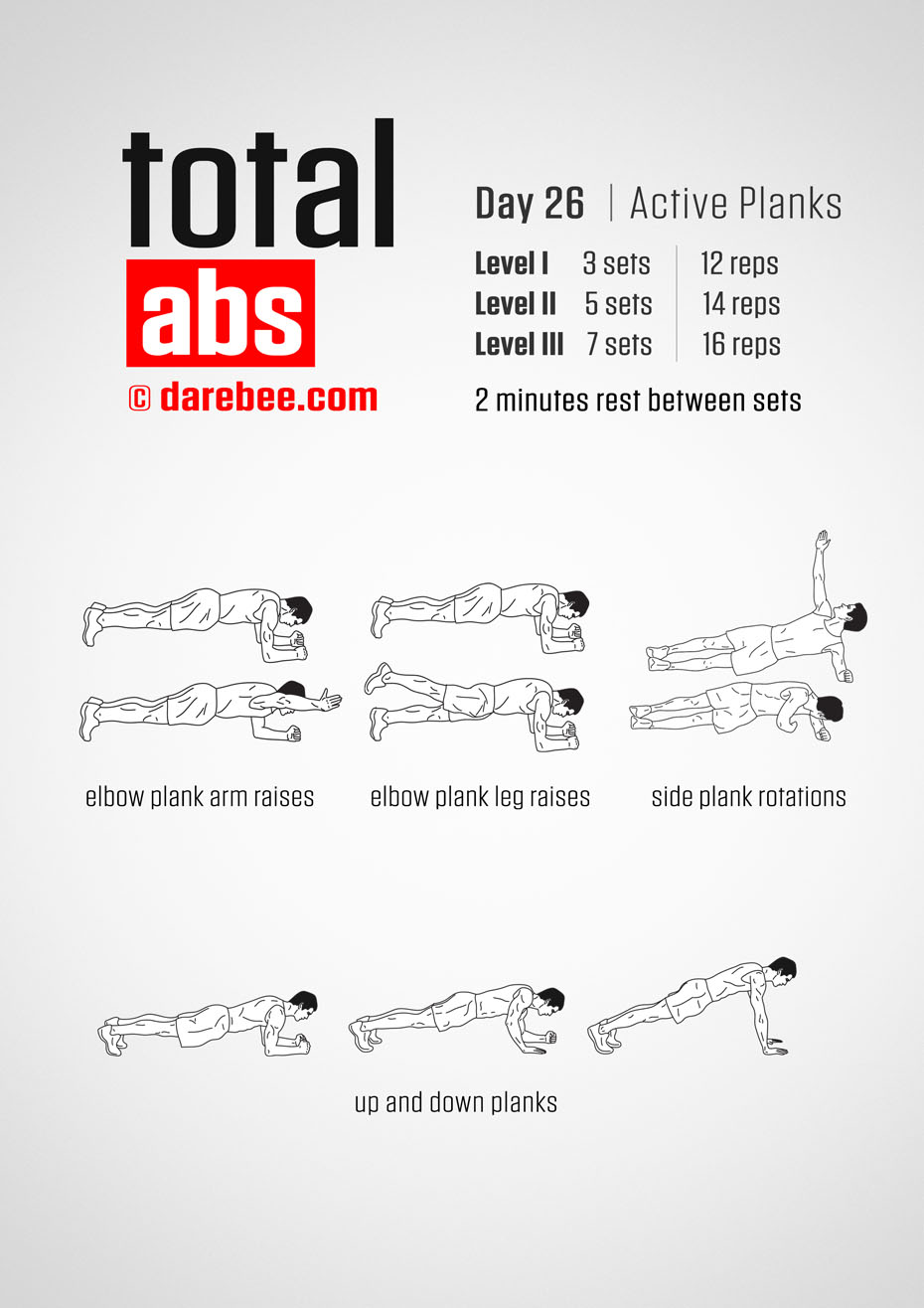 Total Abs 30 Day Program by DAREBEE