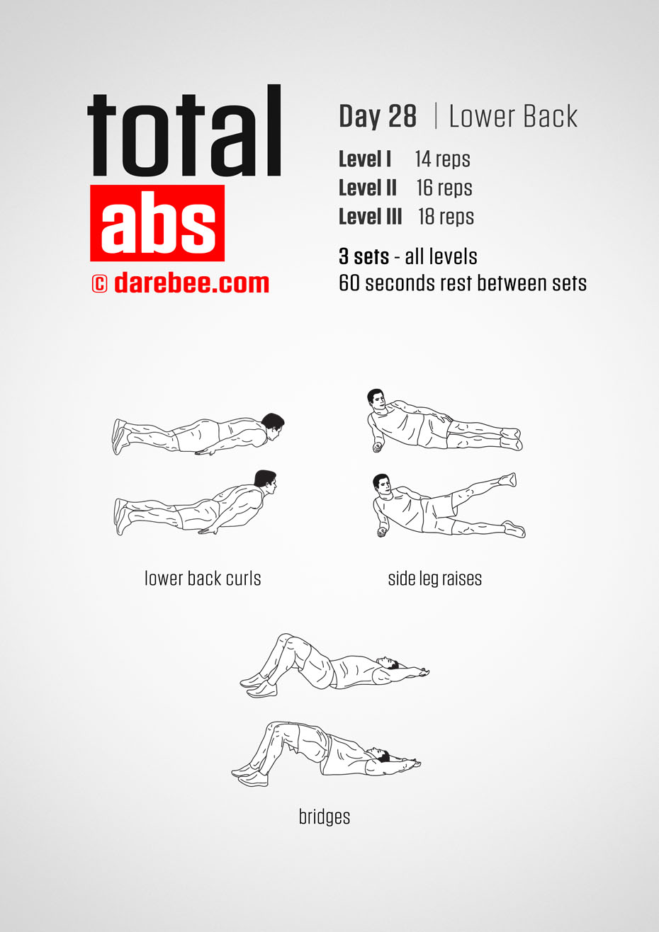 Total Abs 30 Day Program by DAREBEE