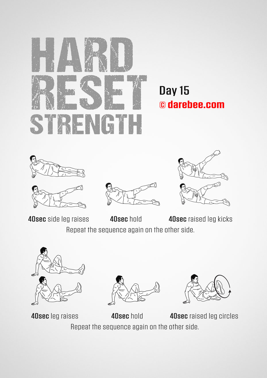 The Hard Reset Strength - Fitness Program by DAREBEE