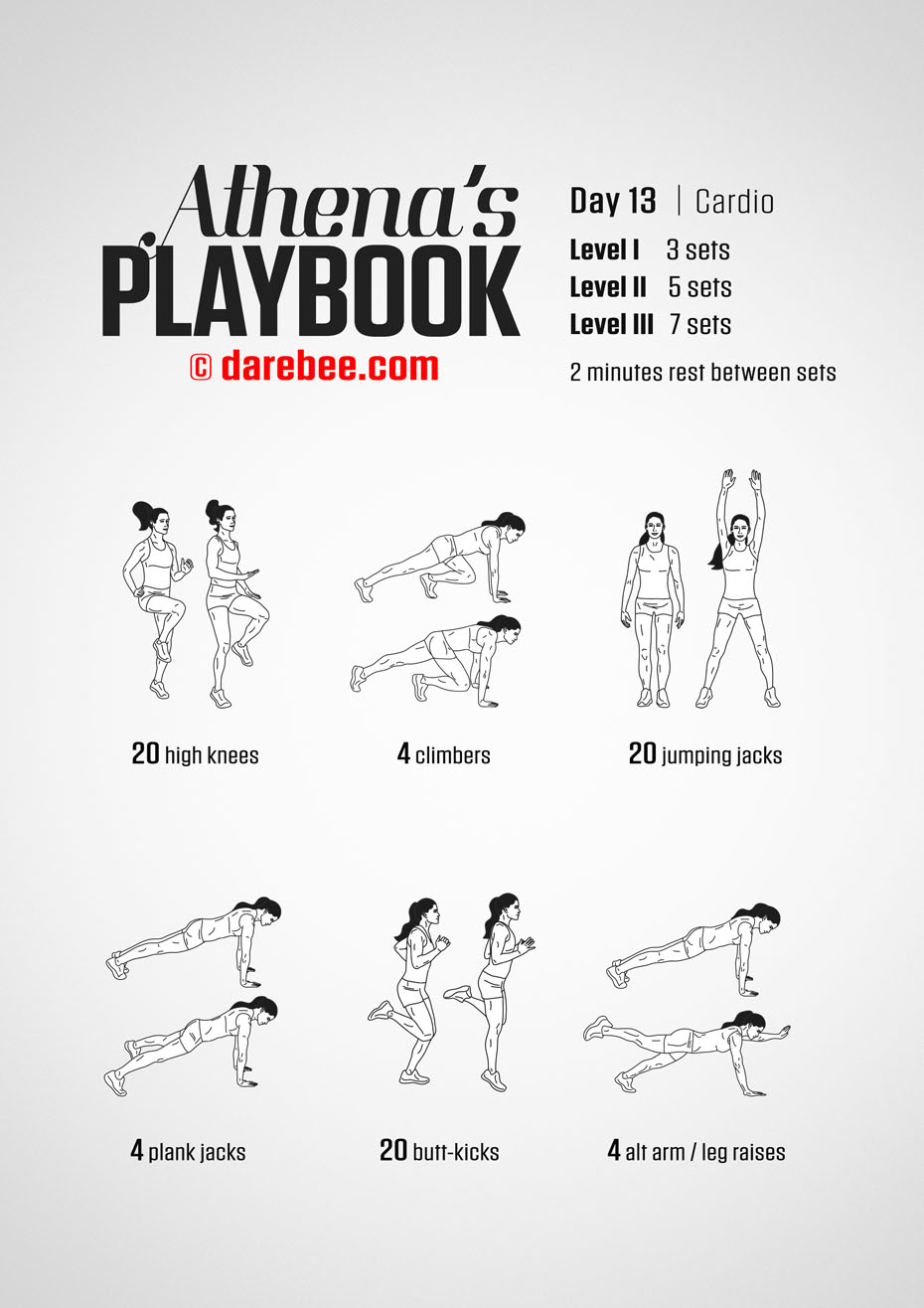 Athena's Playbook - 30 Day Program by DAREBEE