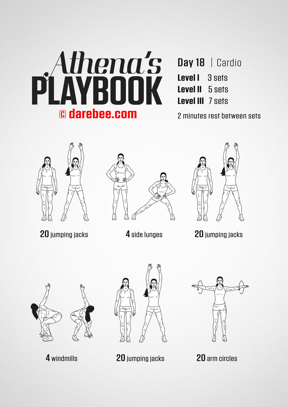 Athena's Playbook - 30 Day Program by DAREBEE