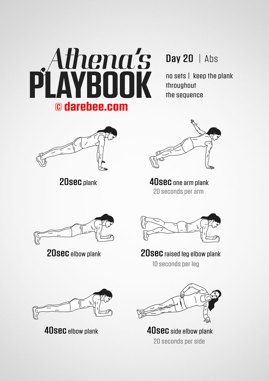 Athena's Playbook - 30 Day Program by DAREBEE