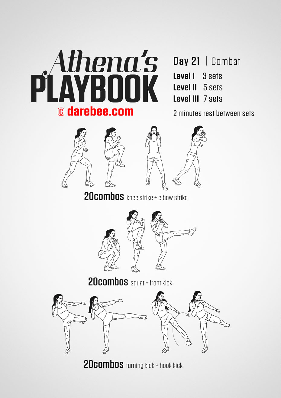 Athena's Playbook - 30 Day Program by DAREBEE