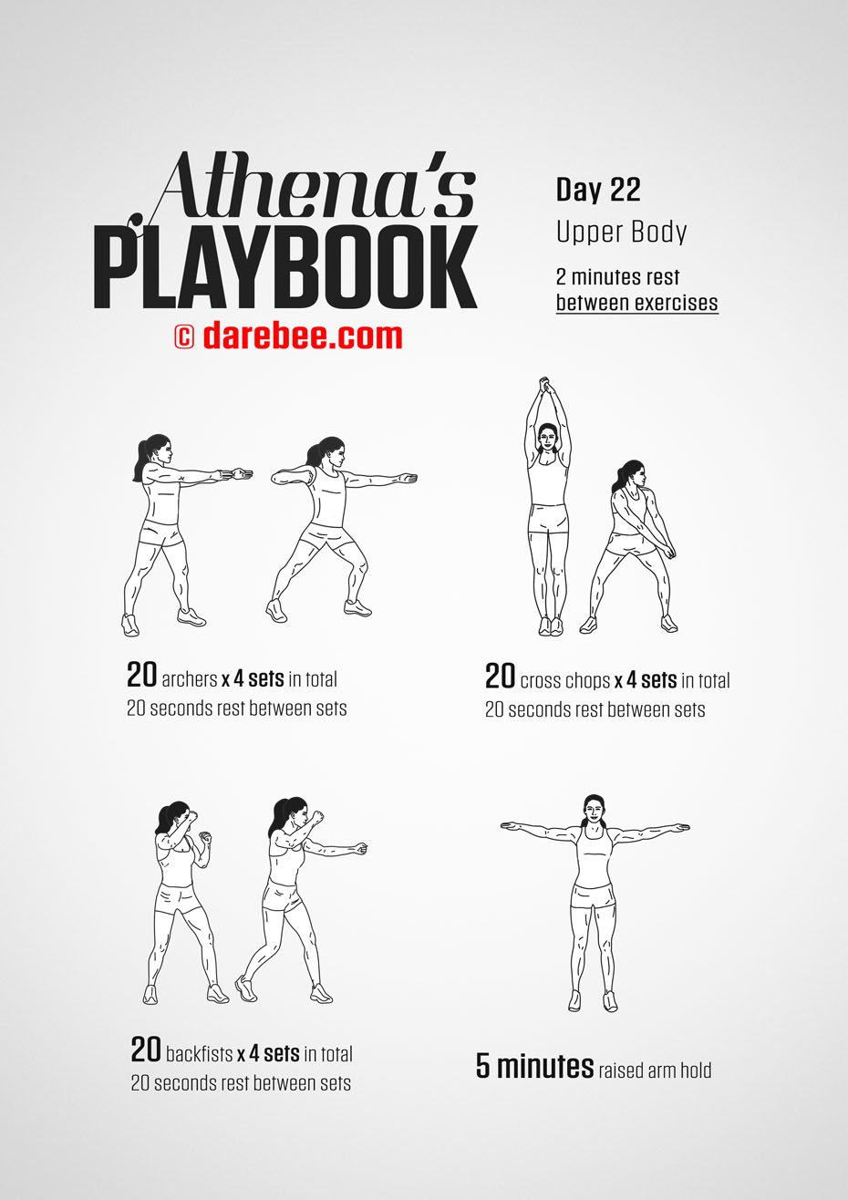 Athena's Playbook - 30 Day Program by DAREBEE