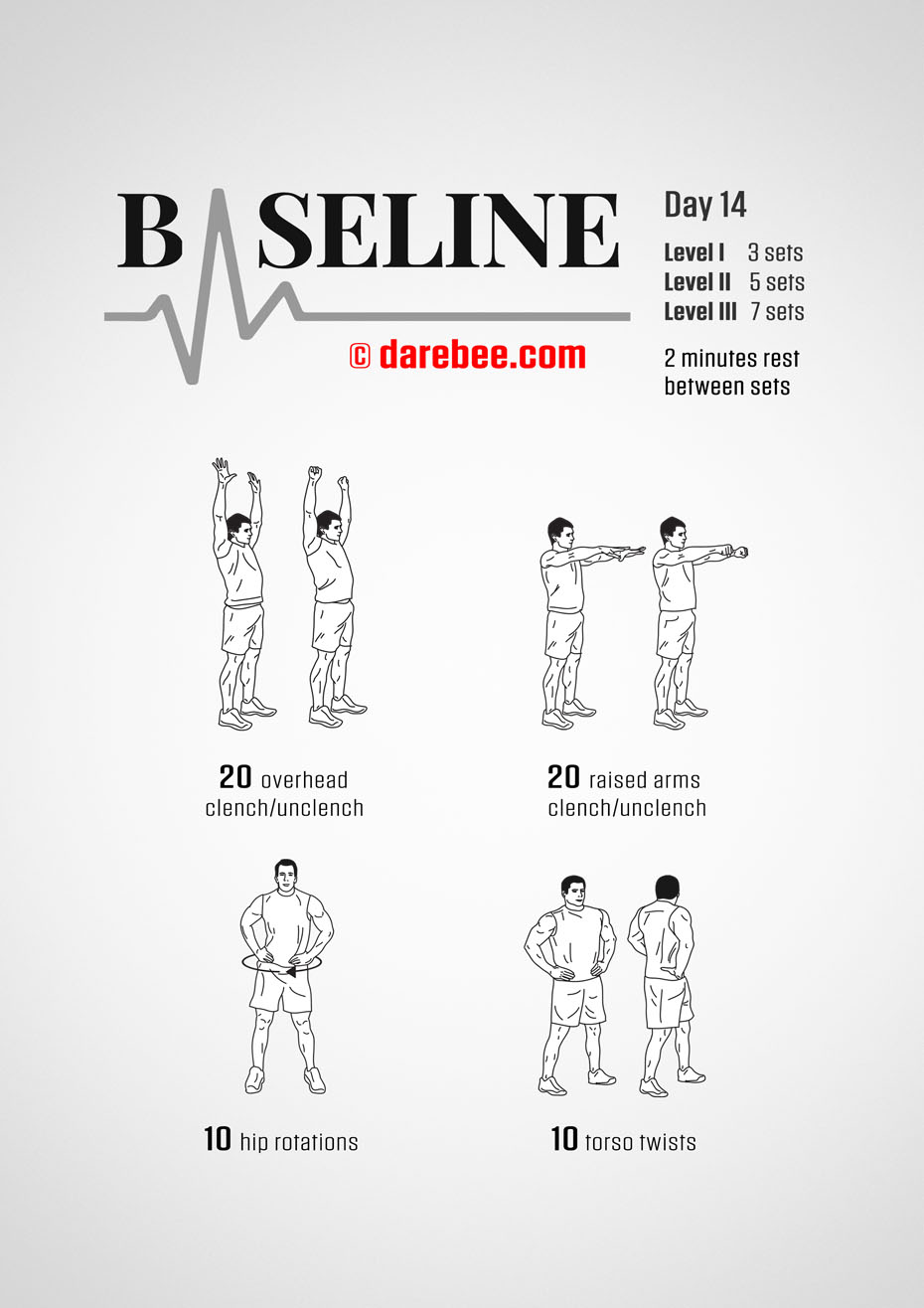 Baseline - 30 Day Low Impact Bodyweight Program