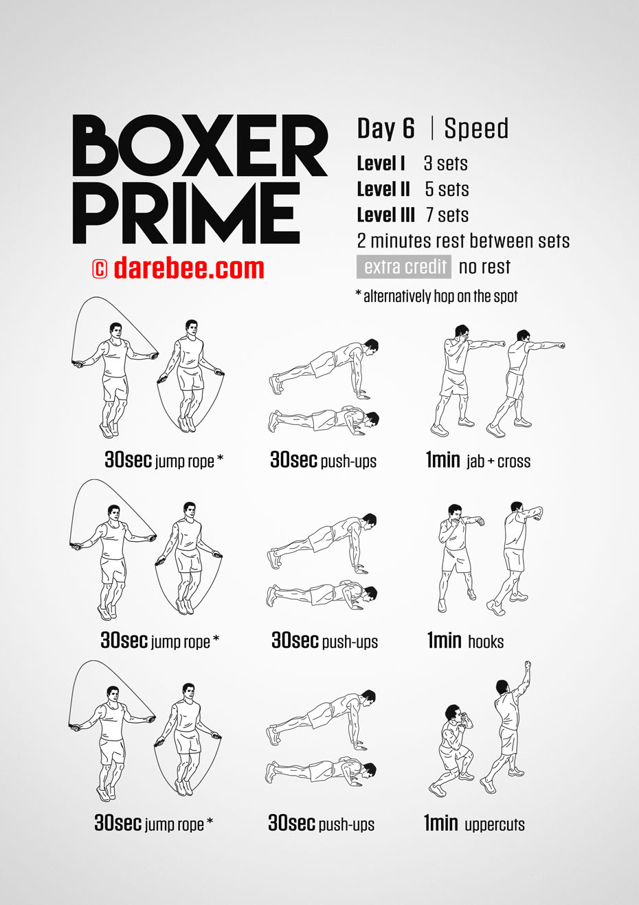 Boxer Prime: 30-Day Fitness Program