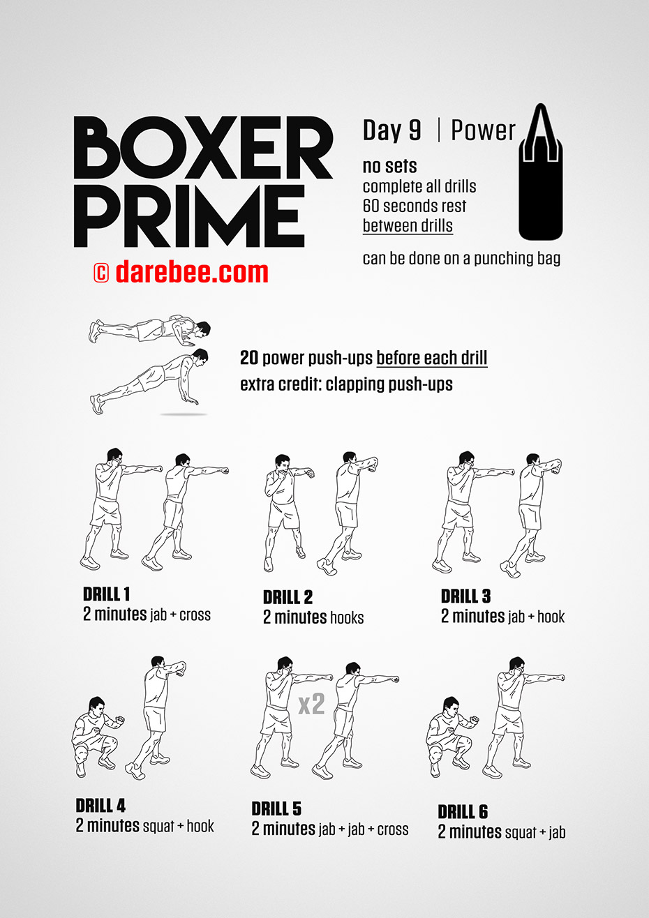 Boxer Prime: 30-Day Fitness Program