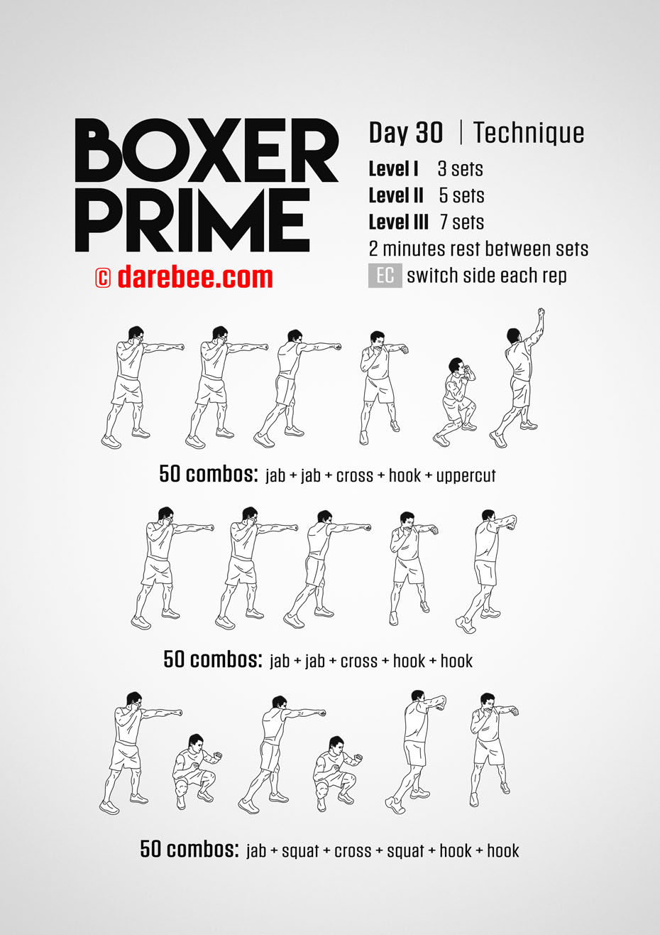 Boxer Prime: 30-Day Fitness Program