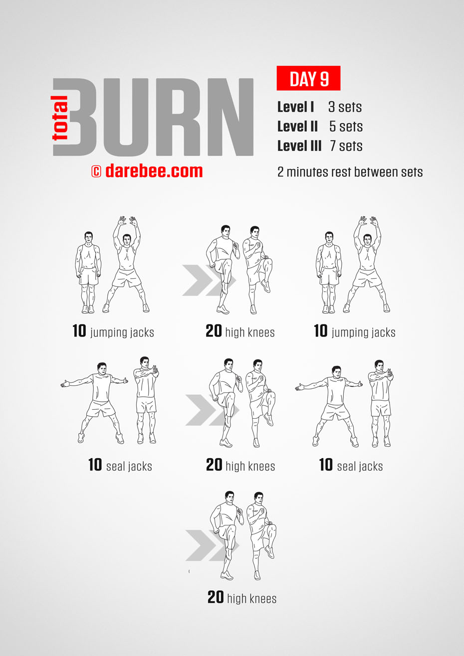 Total Burn - 30 Day At Home Cardio Program