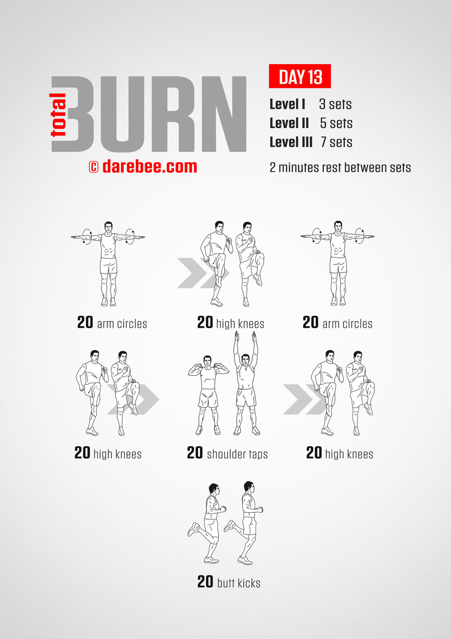 Total Burn - 30 Day At Home Cardio Program