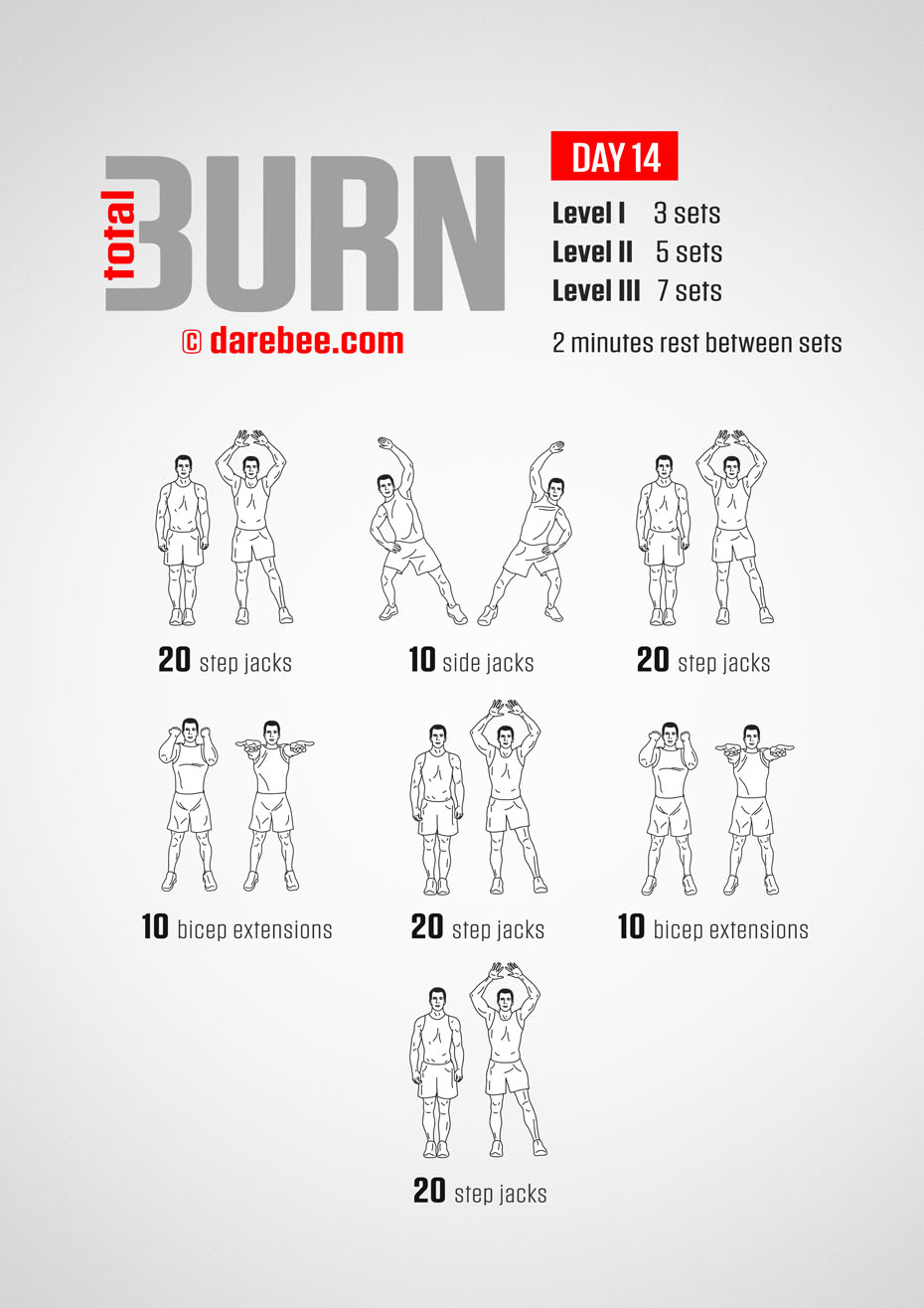 Total Burn - 30 Day At Home Cardio Program