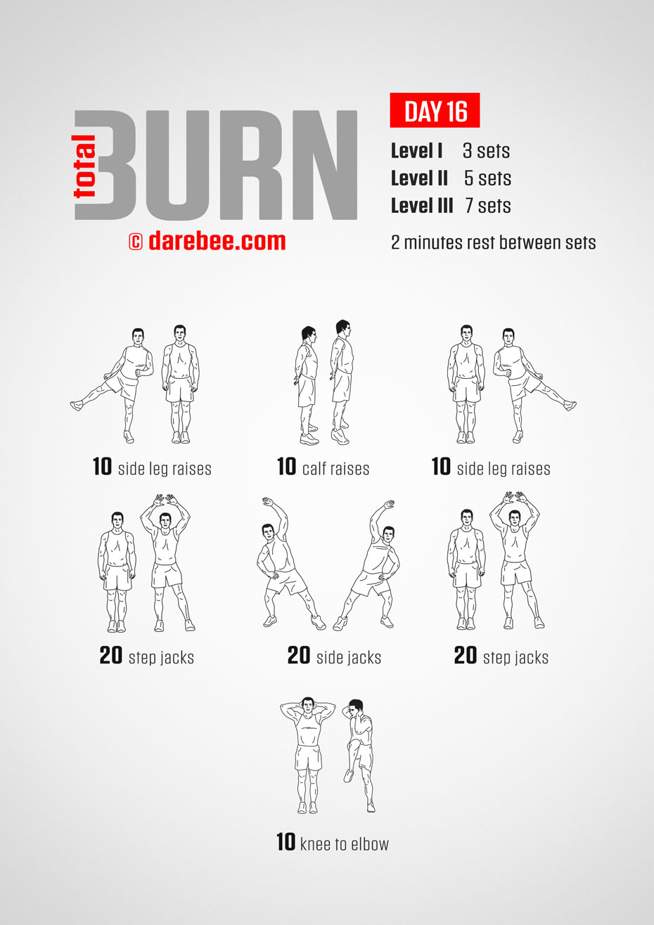 Total Burn - 30 Day At Home Cardio Program