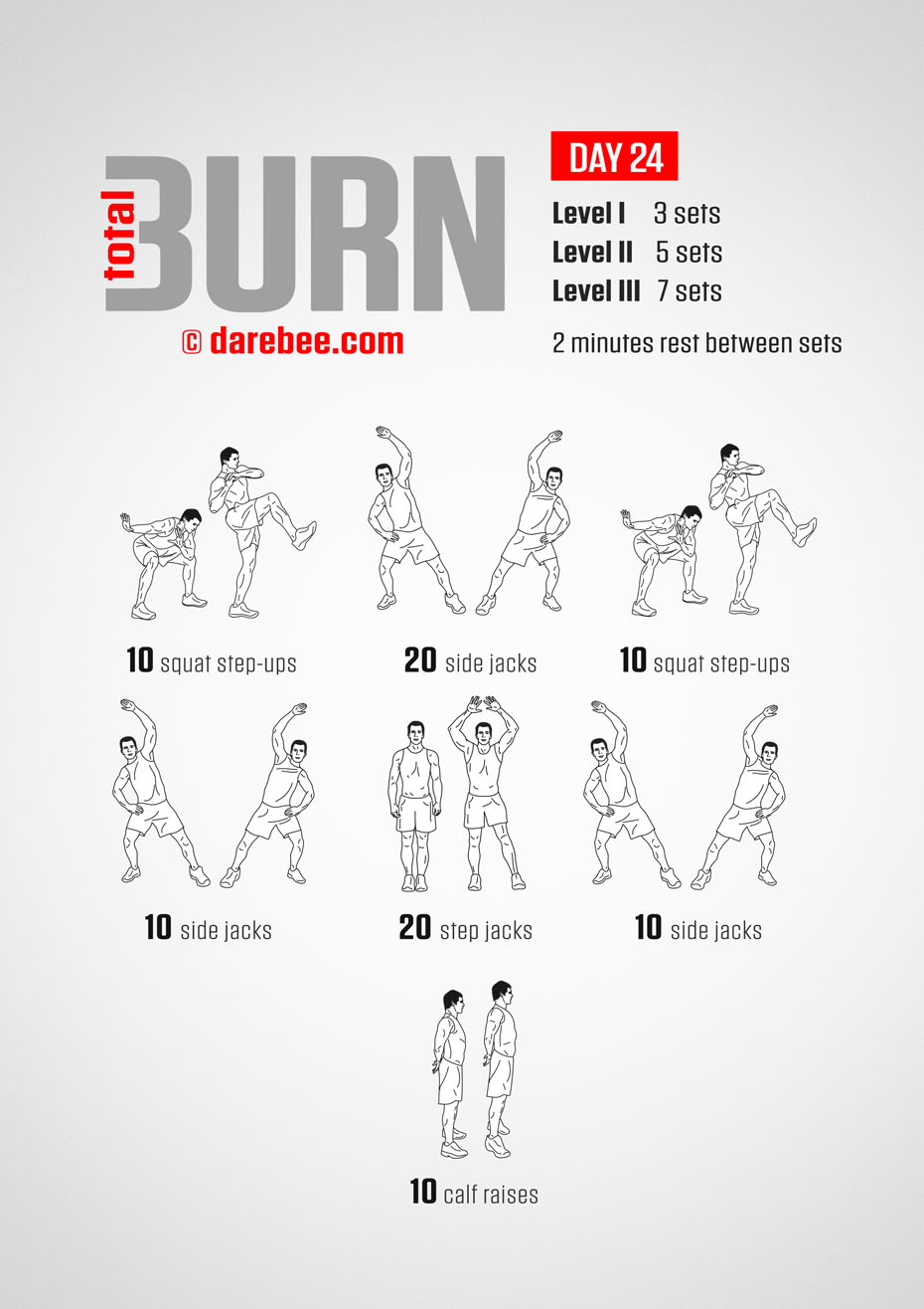 Total Burn - 30 Day At Home Cardio Program