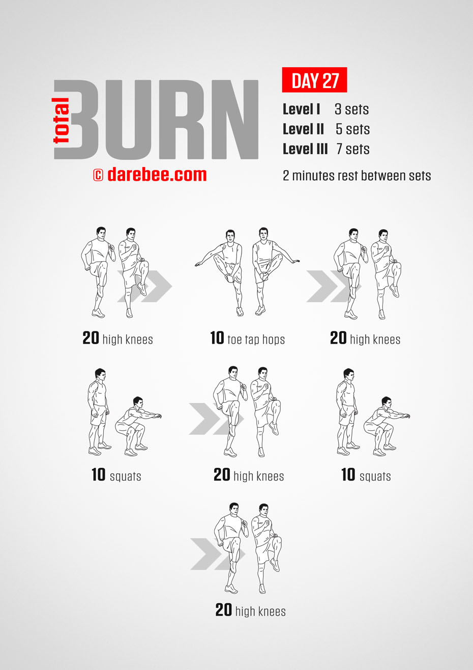 Total Burn - 30 Day At Home Cardio Program