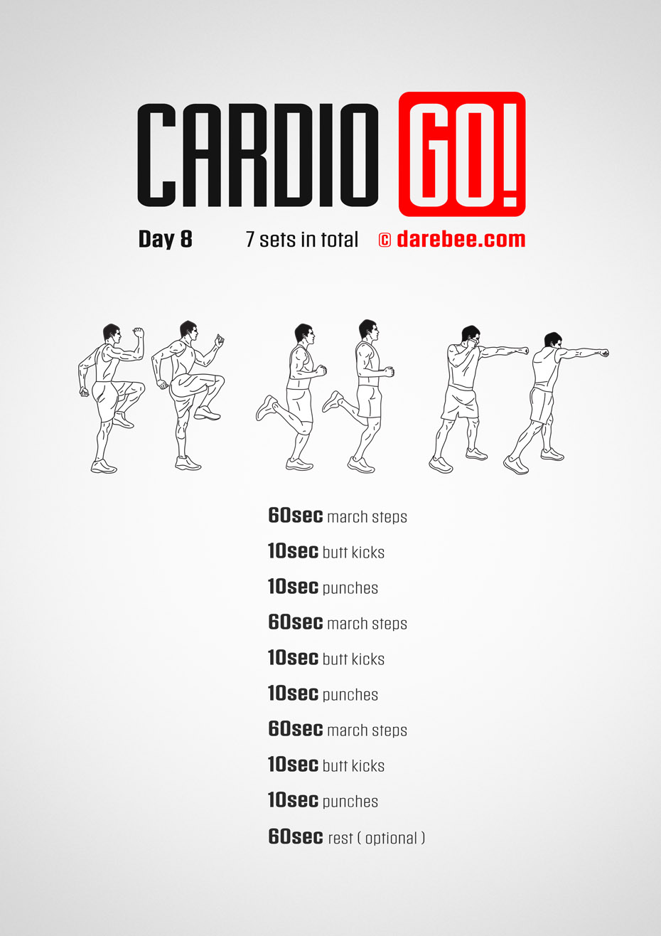 Cardio Go! - 30 Day Bodyweight Program