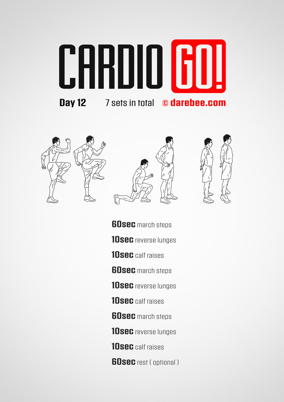 Cardio Go! - 30 Day Bodyweight Program