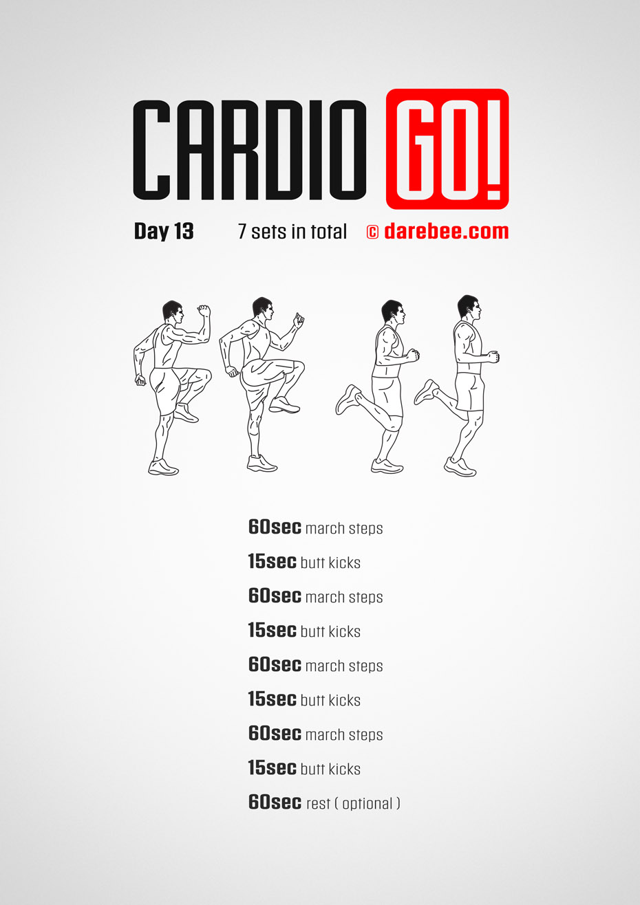 Cardio Go! - 30 Day Bodyweight Program