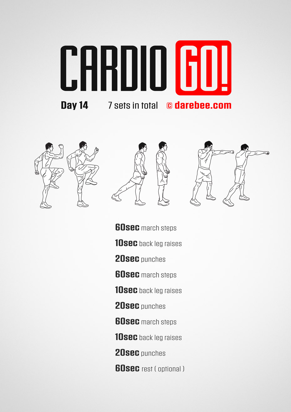 Cardio Go! - 30 Day Bodyweight Program