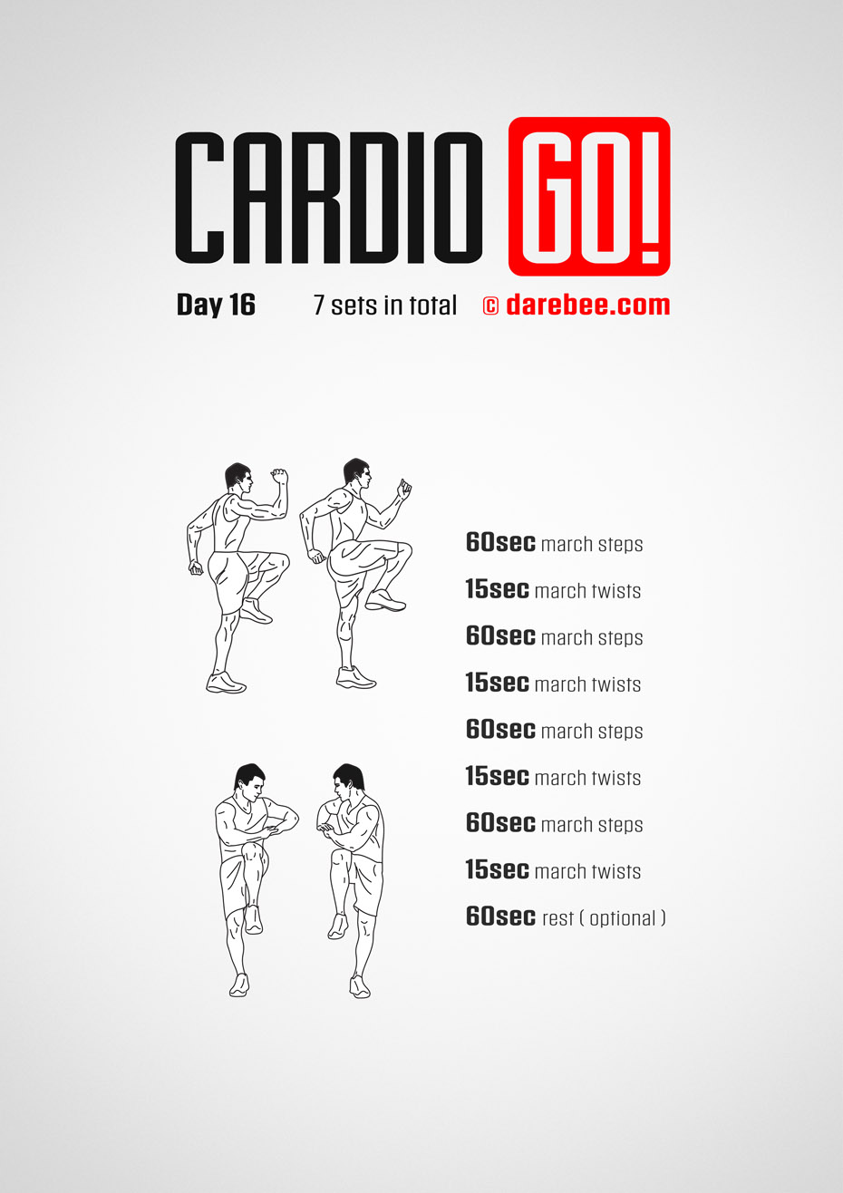 Cardio Go! - 30 Day Bodyweight Program