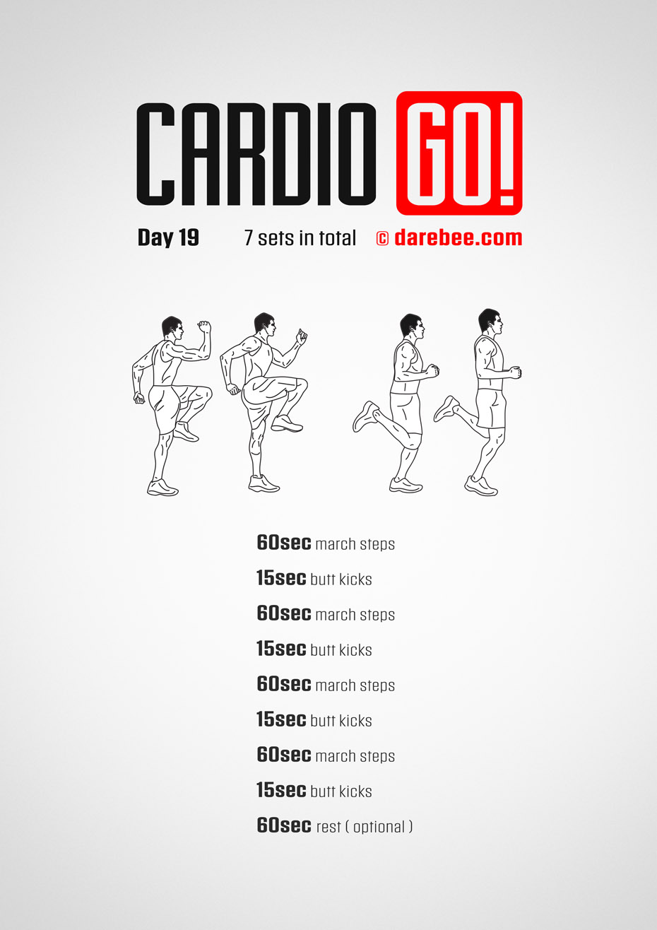 Cardio Go! - 30 Day Bodyweight Program