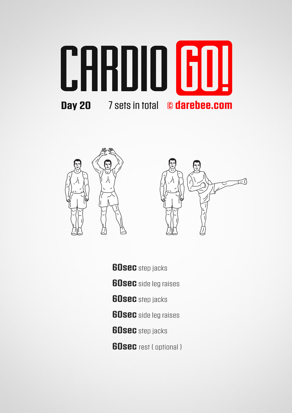 Cardio Go! - 30 Day Bodyweight Program