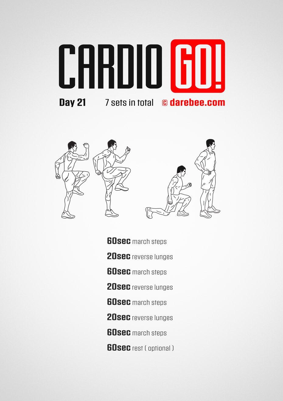 Cardio Go! - 30 Day Bodyweight Program