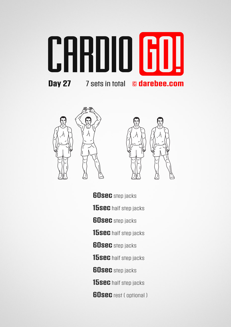 Cardio Go! - 30 Day Bodyweight Program