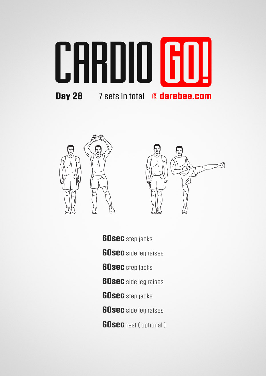 Cardio Go! - 30 Day Bodyweight Program