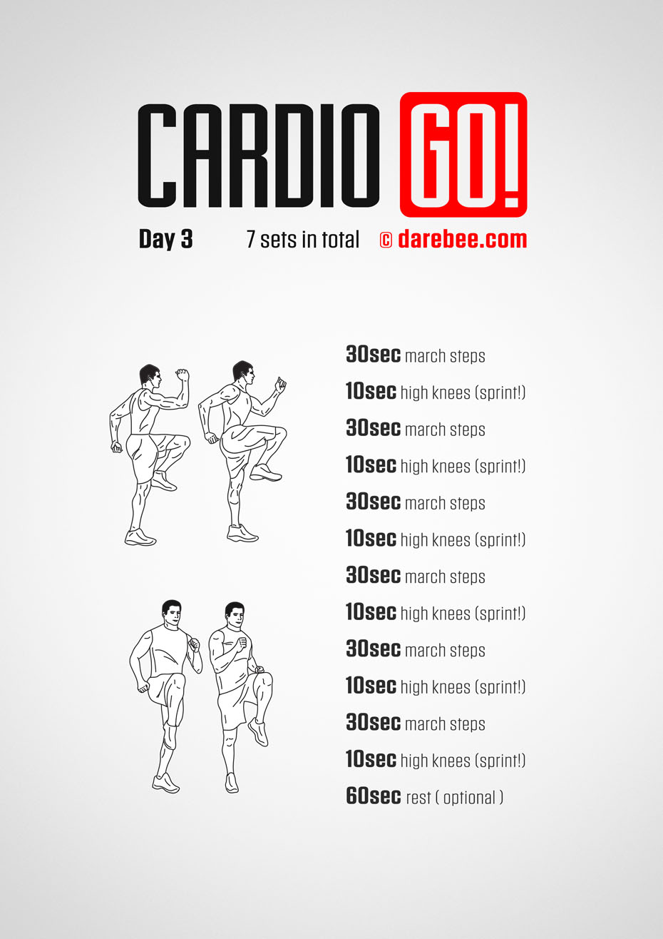 Cardio Go! - 30 Day Bodyweight Program