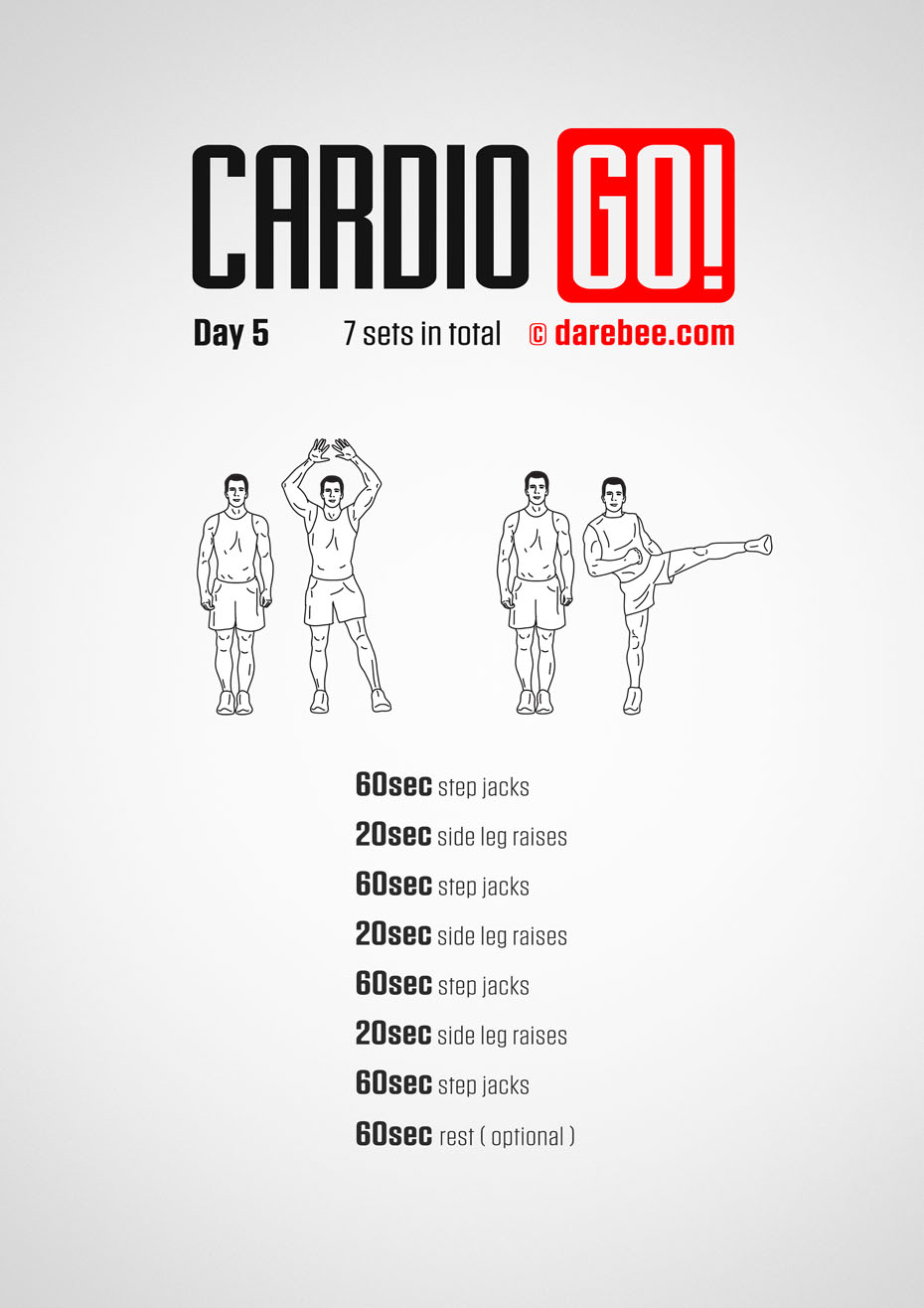 Cardio Go! - 30 Day Bodyweight Program